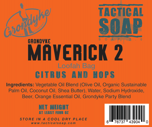 Maverick 2 Soap Saver Loofah Bag  "Fun Bag"