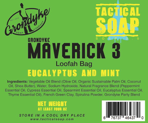 Maverick 3 Soap Saver Loofah Bag  "Fun Bag"