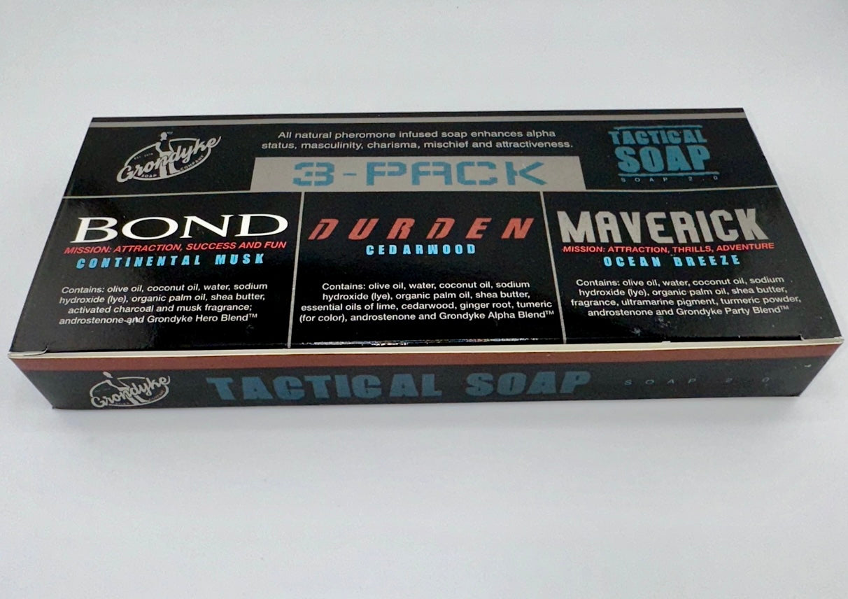 $12.95 - Maverick, Durden, and BOND SAMPLER BOX - LIMITED SUPPLY