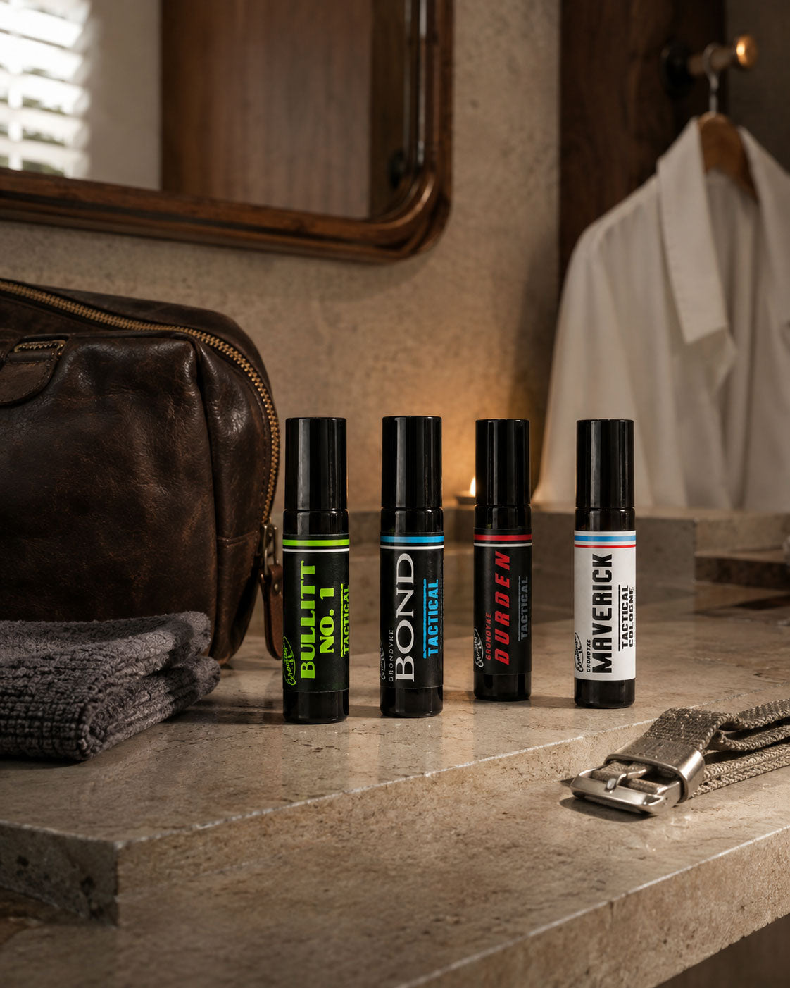 Attraction has a chemistry. Cologne usually covers it.