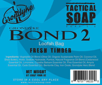 Bond 2 Soap Saver Loofah Bag  "Fun Bag"