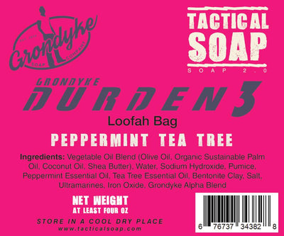 Durden 3 Soap Saver Loofah Bag  "Fun Bag"
