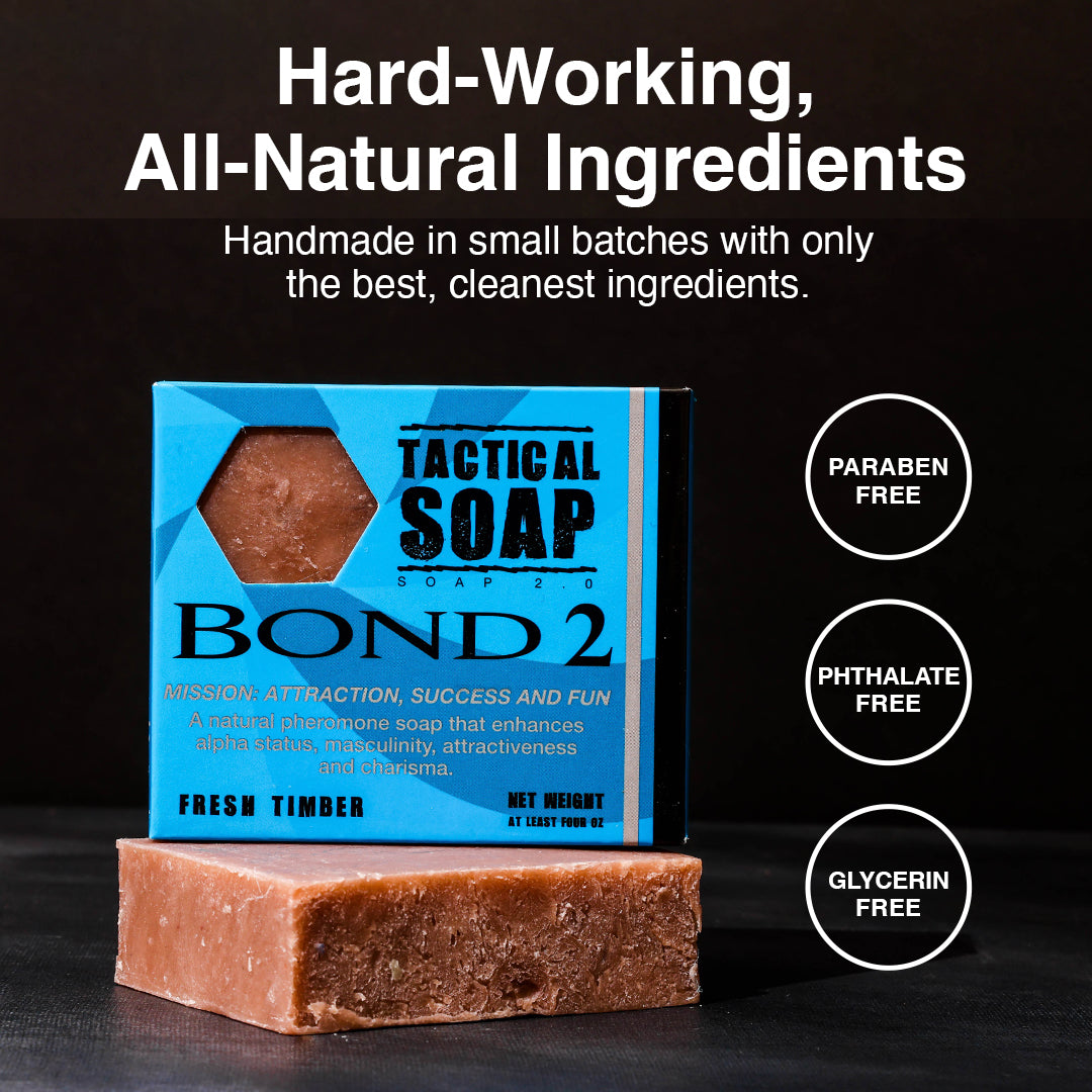 The Grondyke Soap Company: WEEKEND SALE - BOND is a HERO, and is 25% OFF!