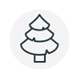 Cedarwood scent icon