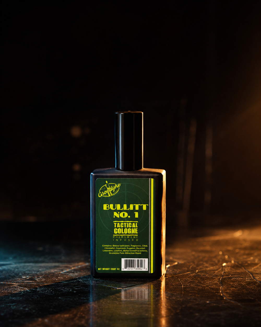Bullitt No. 1 isolated in dramatic low light