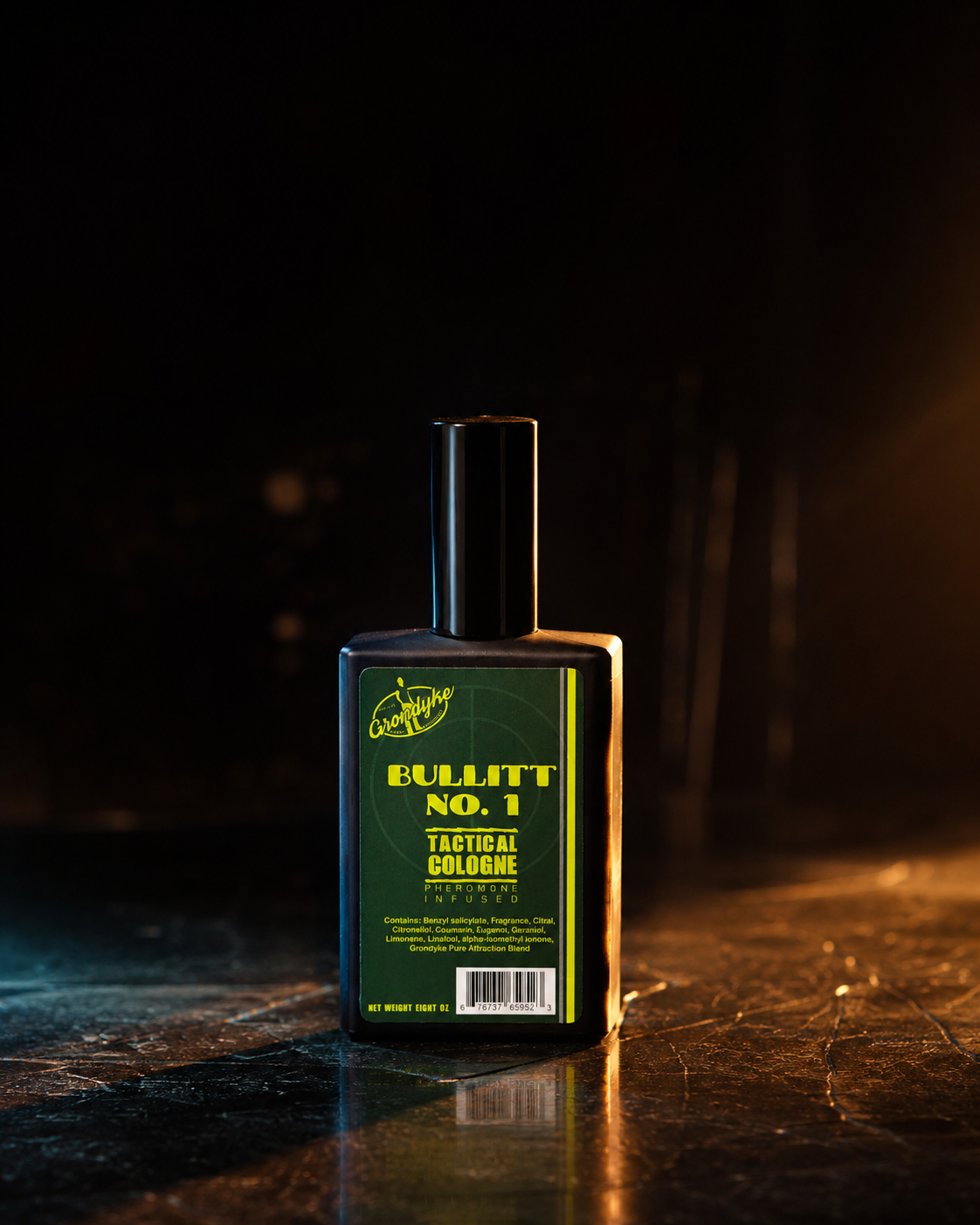 Bullitt No. 1 isolated in dramatic low light