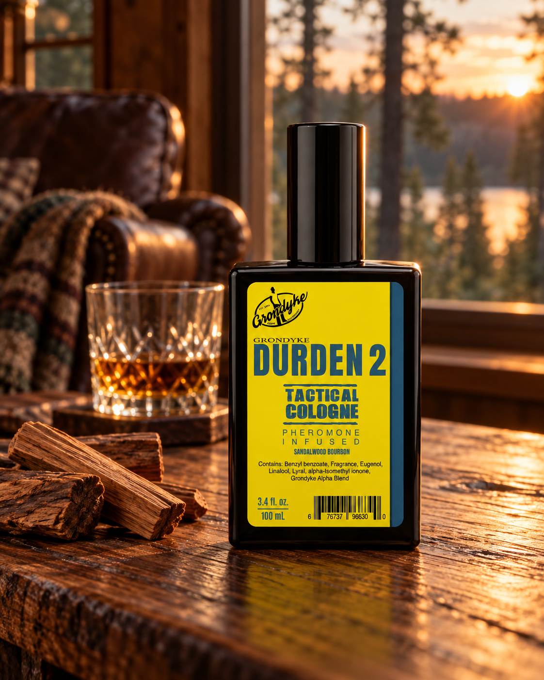 Sandalwood bourbon. Warm and unhurried.