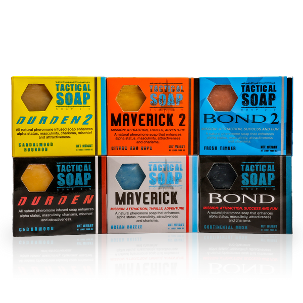 Trifecta 6 - MIX Pack - Durden, Durden2, Bond, Bond2, Maverick, and Maverick 2