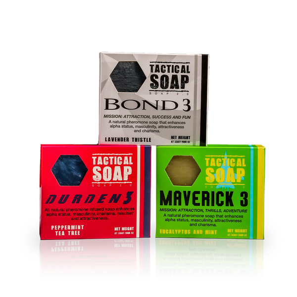 TRILOGY 3 Pack - Durden 3, Bond 3, and Maverick 3