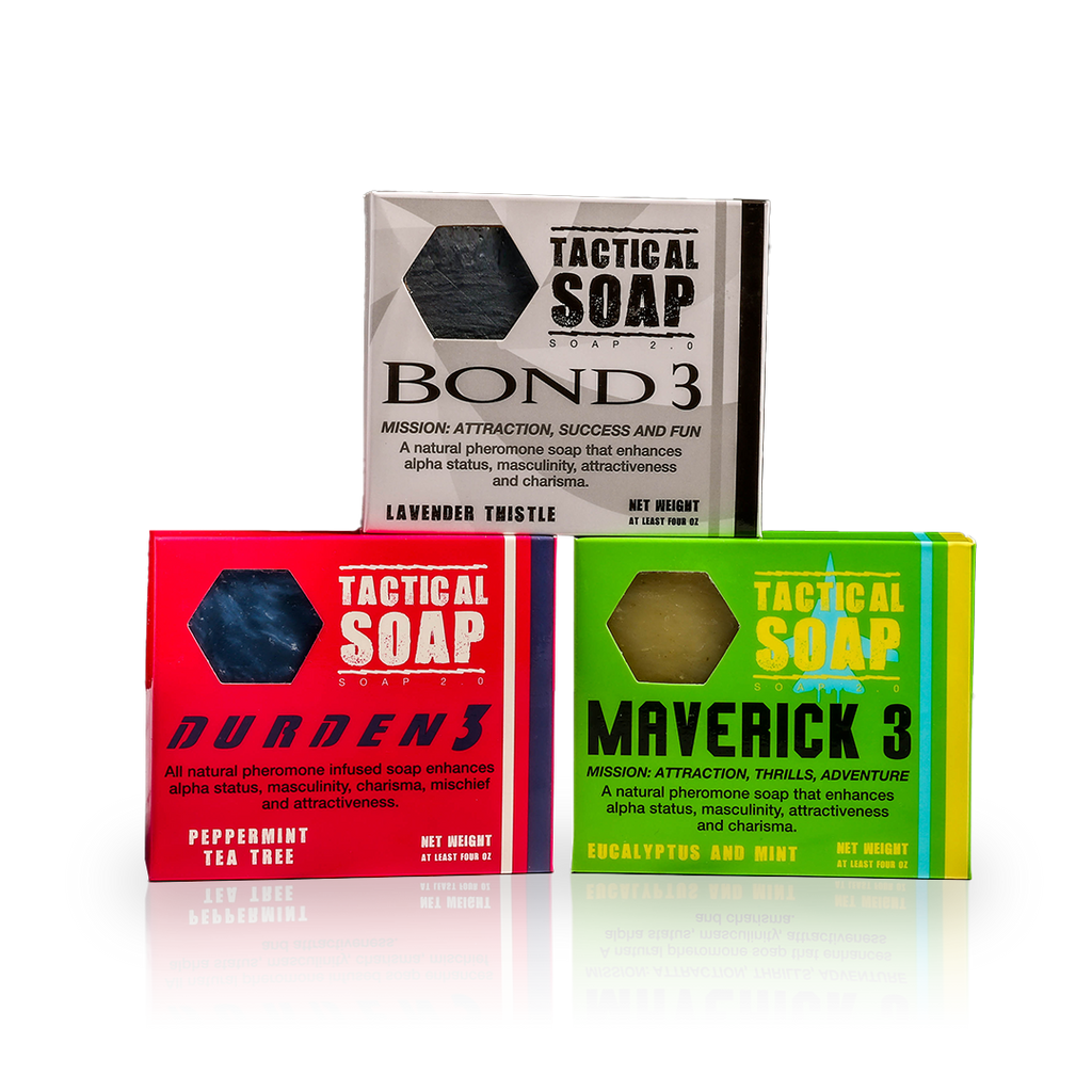 TRILOGY 3 Pack - Durden 3, Bond 3, and Maverick 3